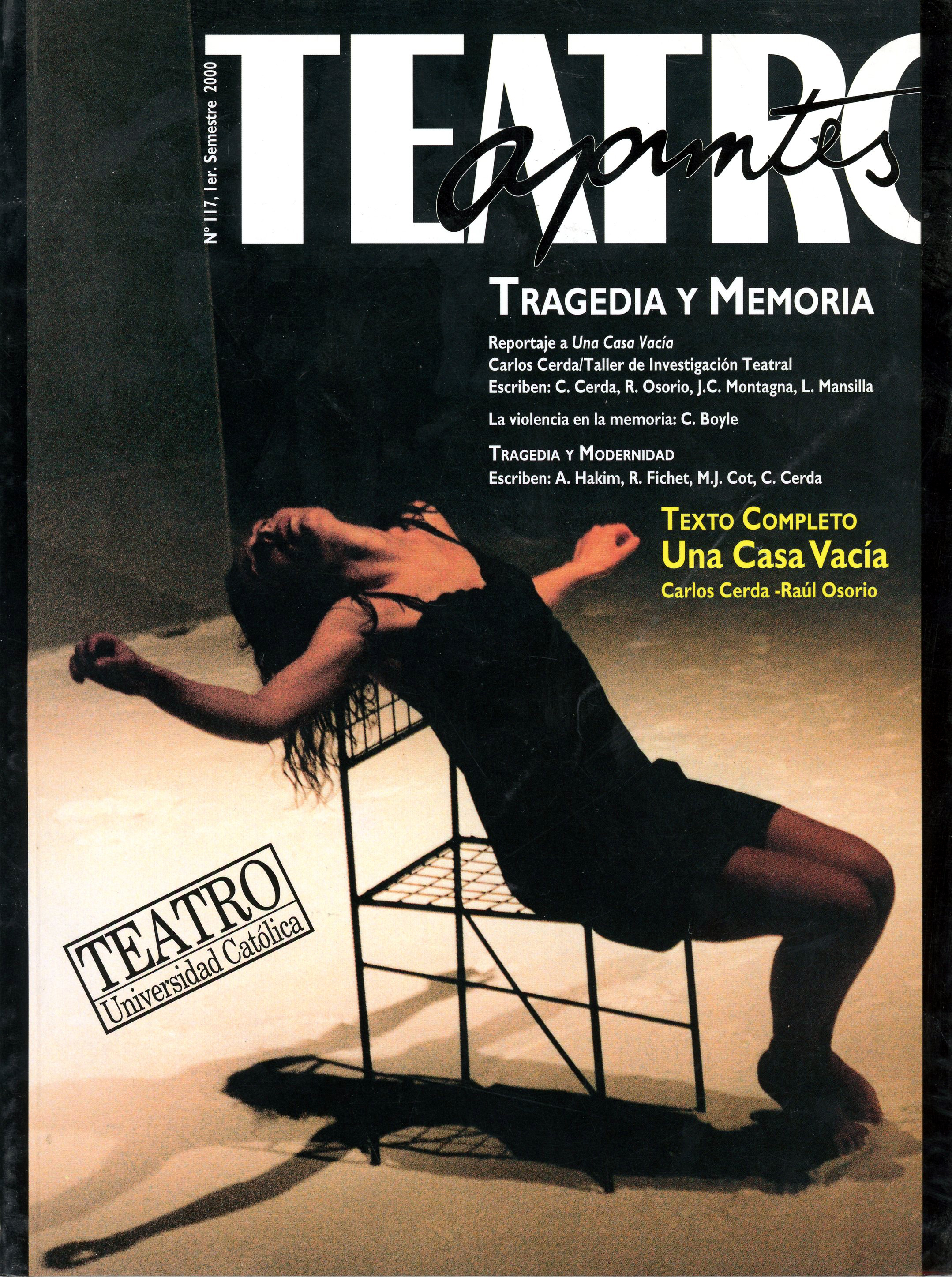 					View No. 117 (2000): Apuntes de Teatro
				